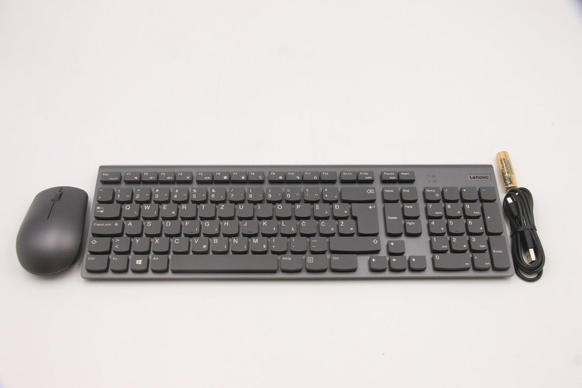 Lenovo Tastatur- und Maus-Set – 2,4 GHz USB-A (Empfänger)