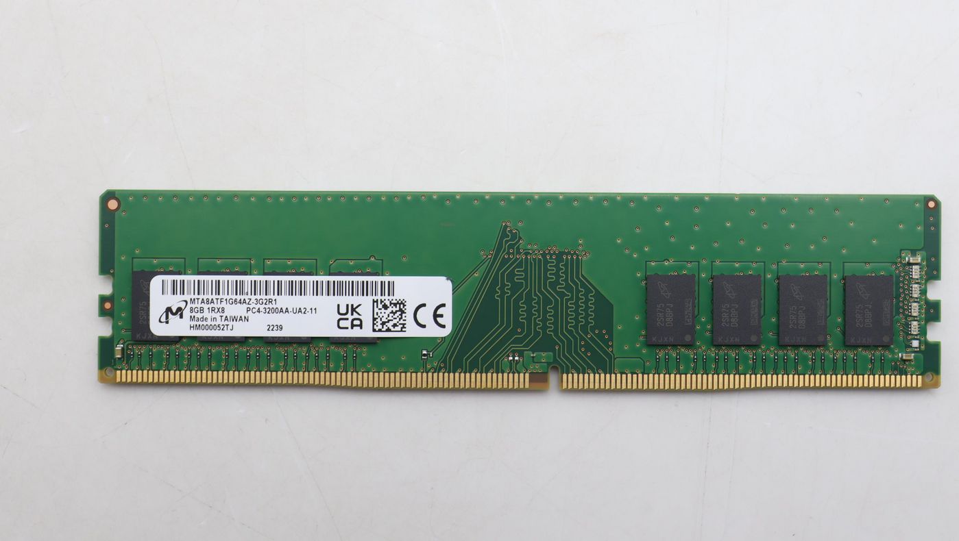 Lenovo 8GB DDR4 UDIMM – 3'200 MHz