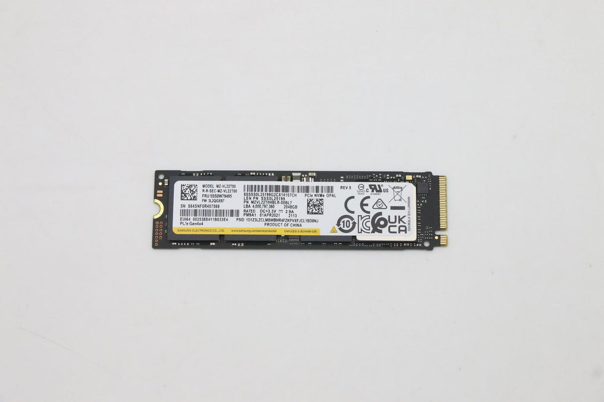 Lenovo M.2 2280 NVMe PCIe 4.0 – 2 TB