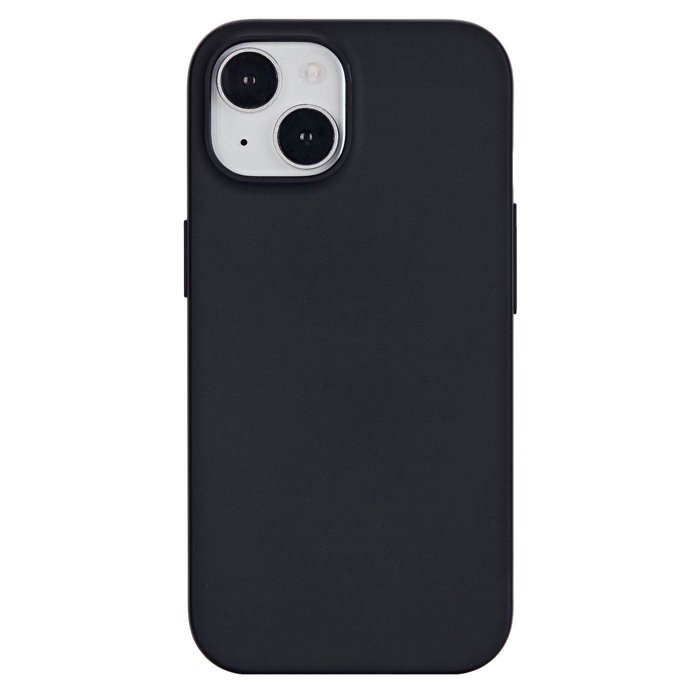 eSTUFF INFINITE Vienna (GRS) Backcover – für Apple iPhone 15, TPU, Schwarz