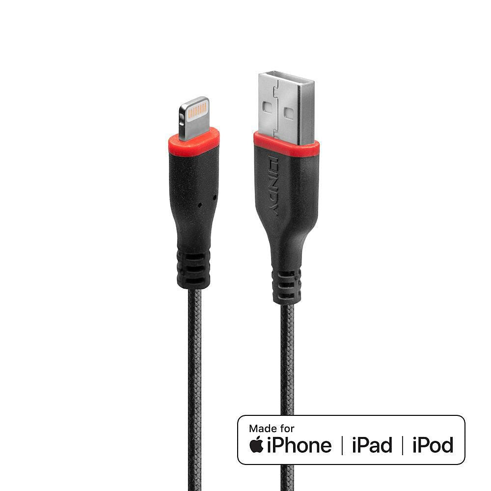 Lindy Kabel – Lightning auf USB-A 1 m – für iPhone/iPad