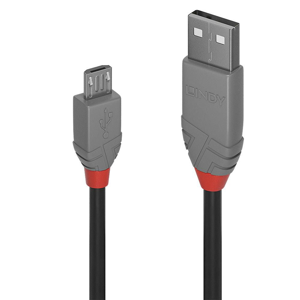 Lindy USB-Kabel, USB-A zu Micro-USB, 0,2 m, USB 2.0