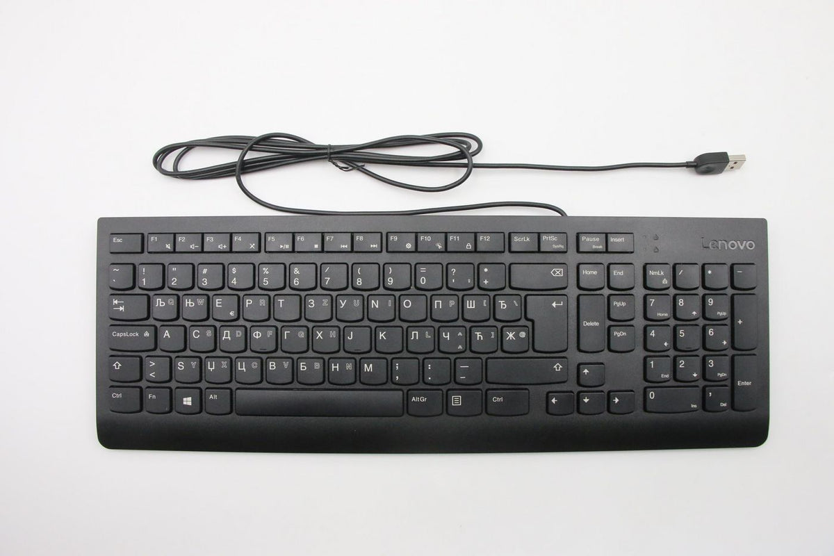 Lenovo Tastatur – kabelgebunden – schwarz