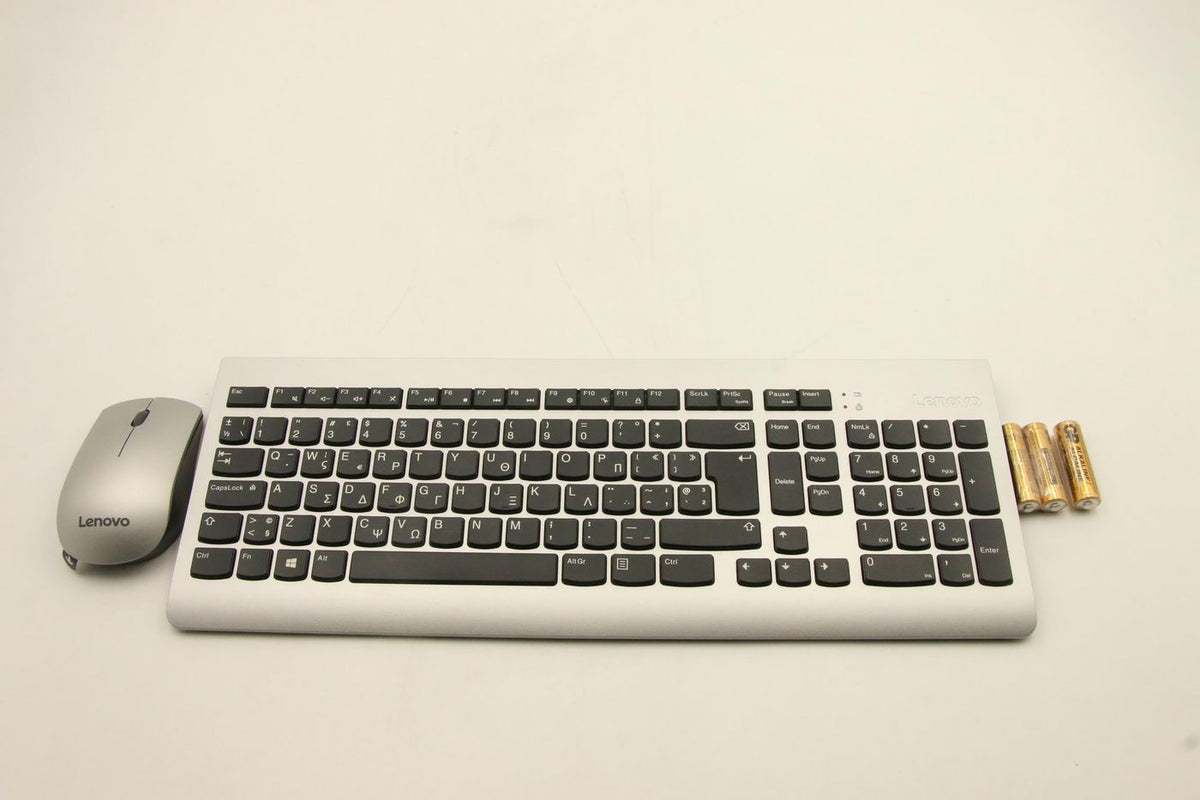Lenovo Calliope – Tastatur-Maus-Set – Kabellos – Griechisches Layout
