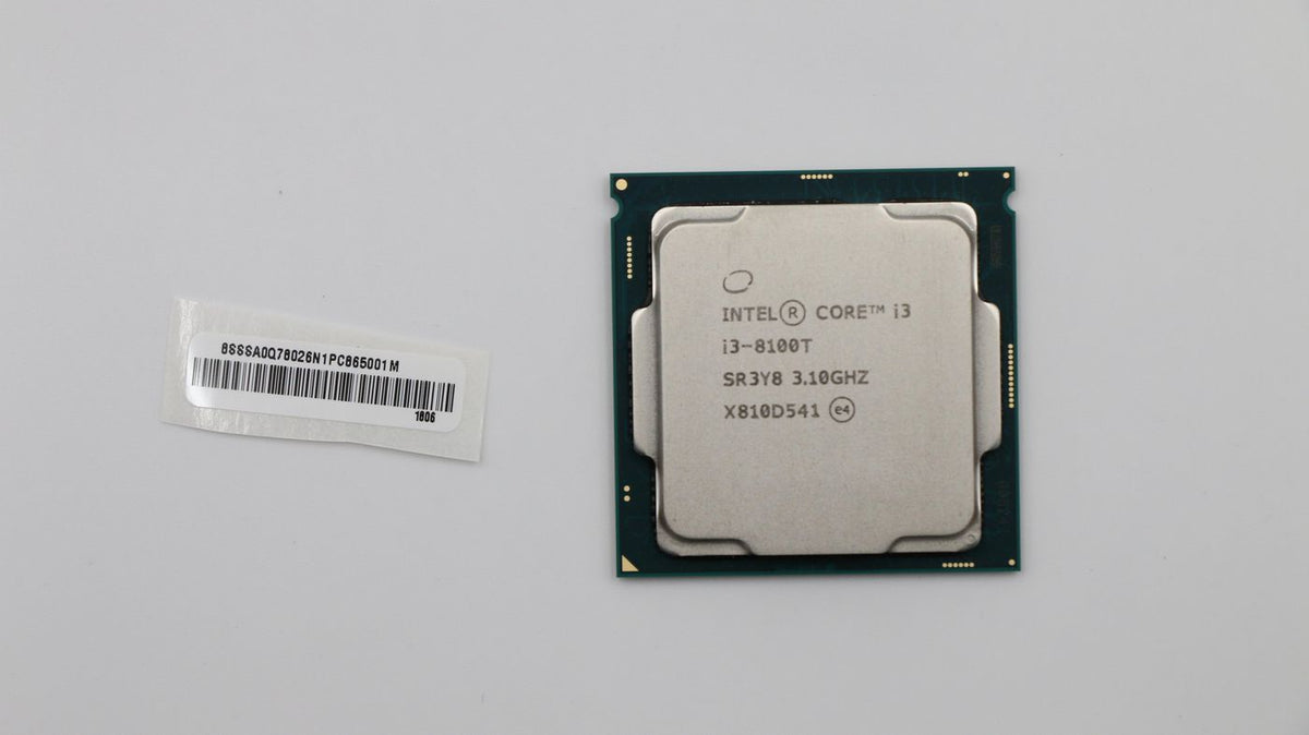 Lenovo Intel i3-8100T Prozessor – 4 Kerne, 6 MB Cache, 35 W, für LGA