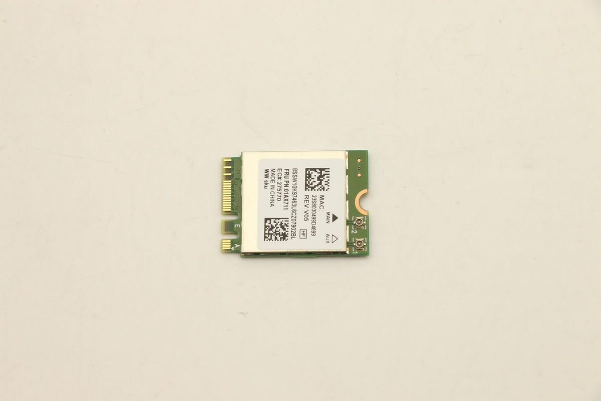 Lenovo FRU01AX711 M.2 WLAN/Bluetooth Adapter – 802.11ac