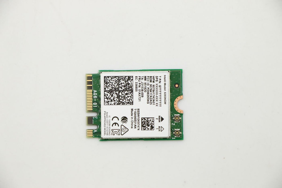Lenovo FRU01AX721 Wi‑Fi 5 (802.11ac) Karte – Dual-Band, bis 867 Mbit/s