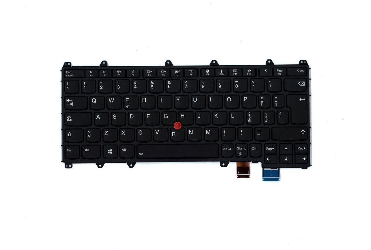 Lenovo Yoga 370 – Notebook-Ersatztastatur – beleuchtet – QWERTY (IT) – für Lenovo Yoga 370