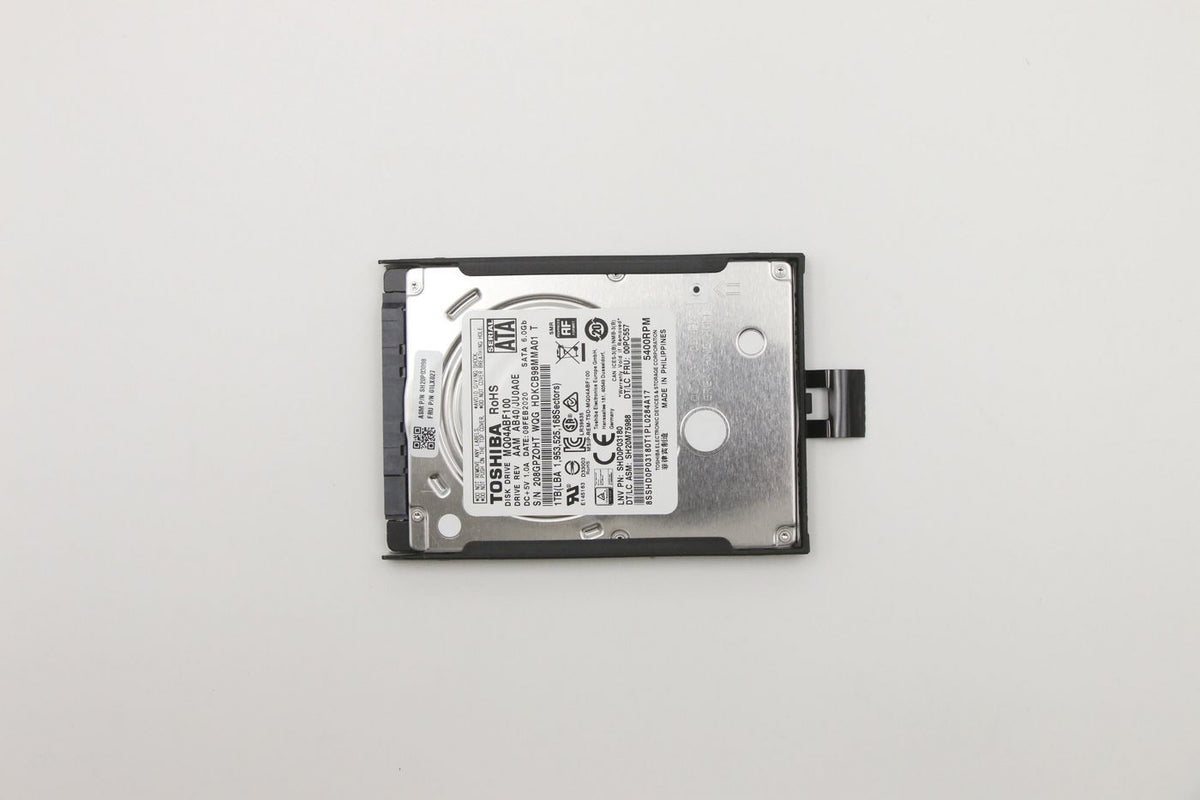 Lenovo FRU01LX027 – 1 TB 2,5" SATA HDD, 5400 U/min, 6 Gb/s