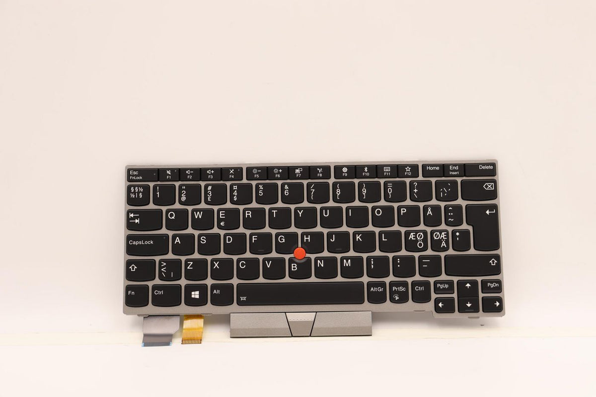 Lenovo Tastatur-Case – Silber, Nordic
