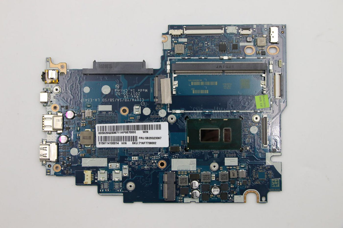 Lenovo FRU5B20Q23397 Motherboard – für Lenovo – 13.8×19.1×0.8 cm