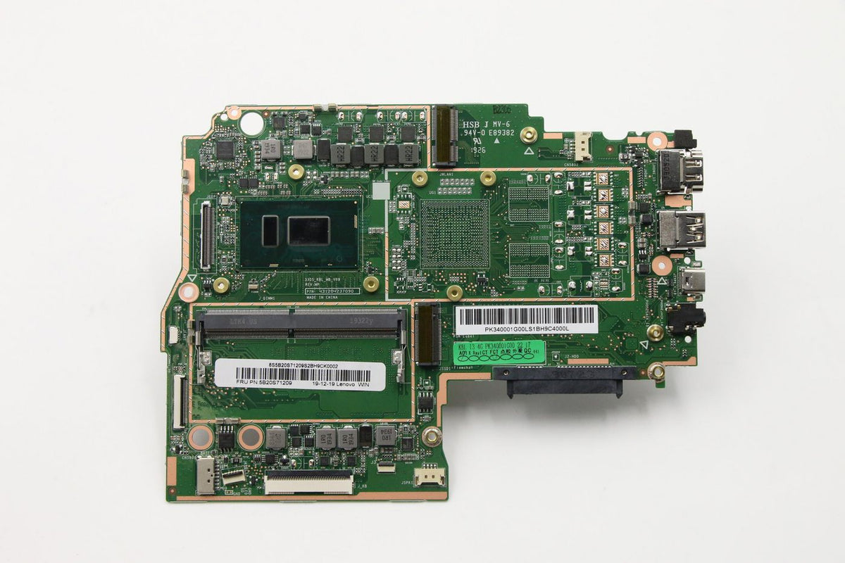 Lenovo FRU5B20S71209 Mainboard für Lenovo-Notebooks – Intel Core i3‑7020U, unterstützt 4 GB RAM
