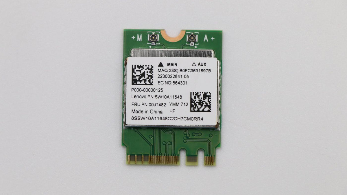 Lenovo FRU00JT482 USB WLAN Adapter – Wi-Fi 5 (802.11ac), Bluetooth 4.0