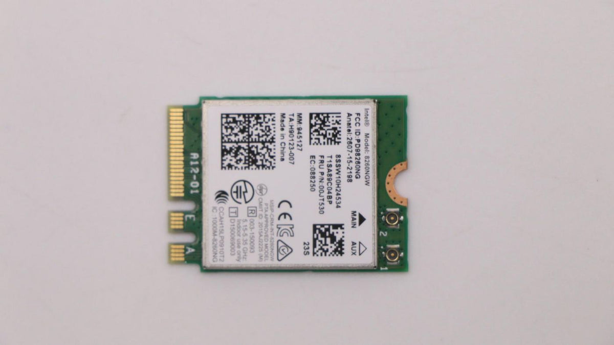 Lenovo 8260 WLAN-Modul (M.2 2230) – Wireless-AC (Dual Band), Intel, FRU 00JT530