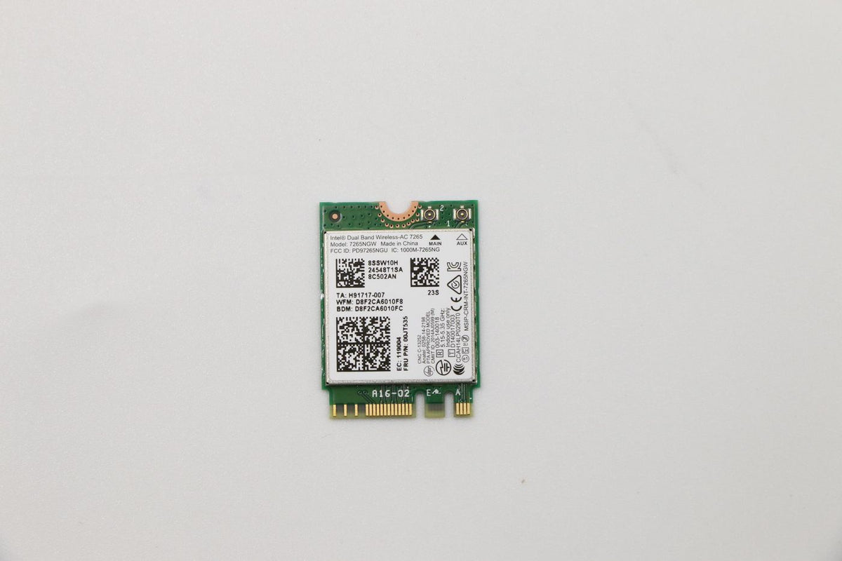 Lenovo FRU00JT535 Wireless-AC-Karte für Lenovo Chromebooks – 802.11ac