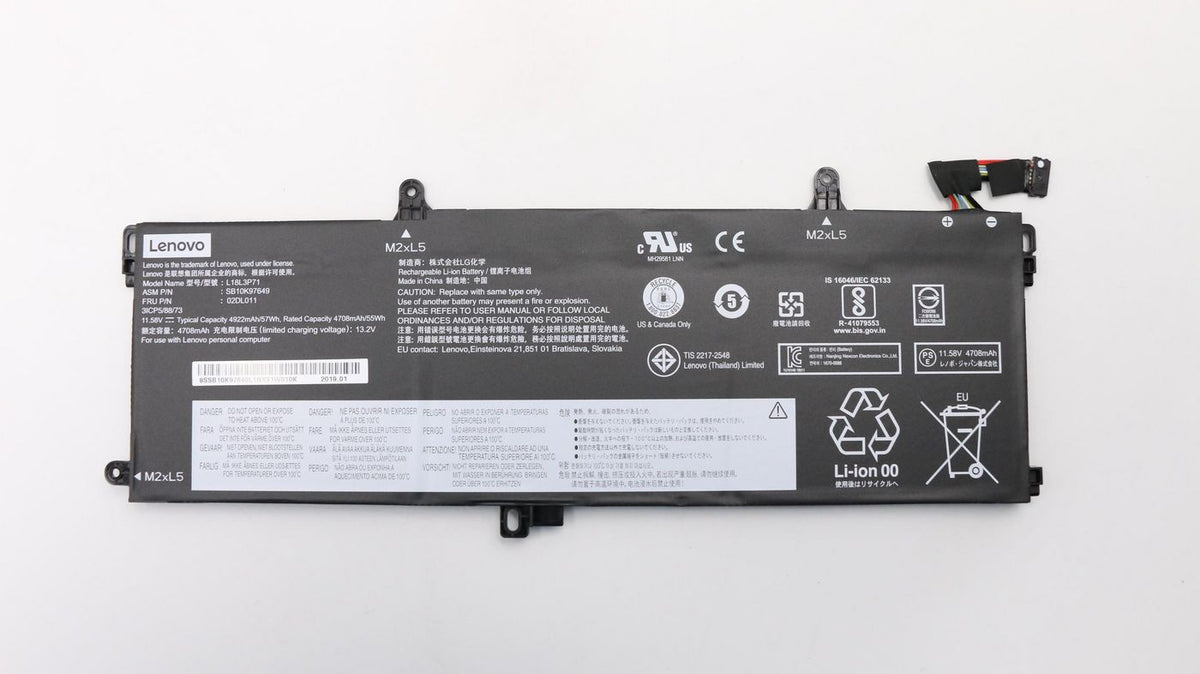 Lenovo Notebook-Akku – für Lenovo ThinkPad – 57 Wh