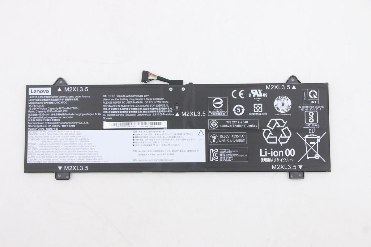 Lenovo Notebook-Akku – für Lenovo – 71 Wh, 4 Zellen