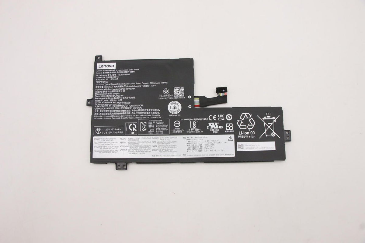 Lenovo Notebook-Akku – für Lenovo 500e (3. Gen.) – 42 Wh