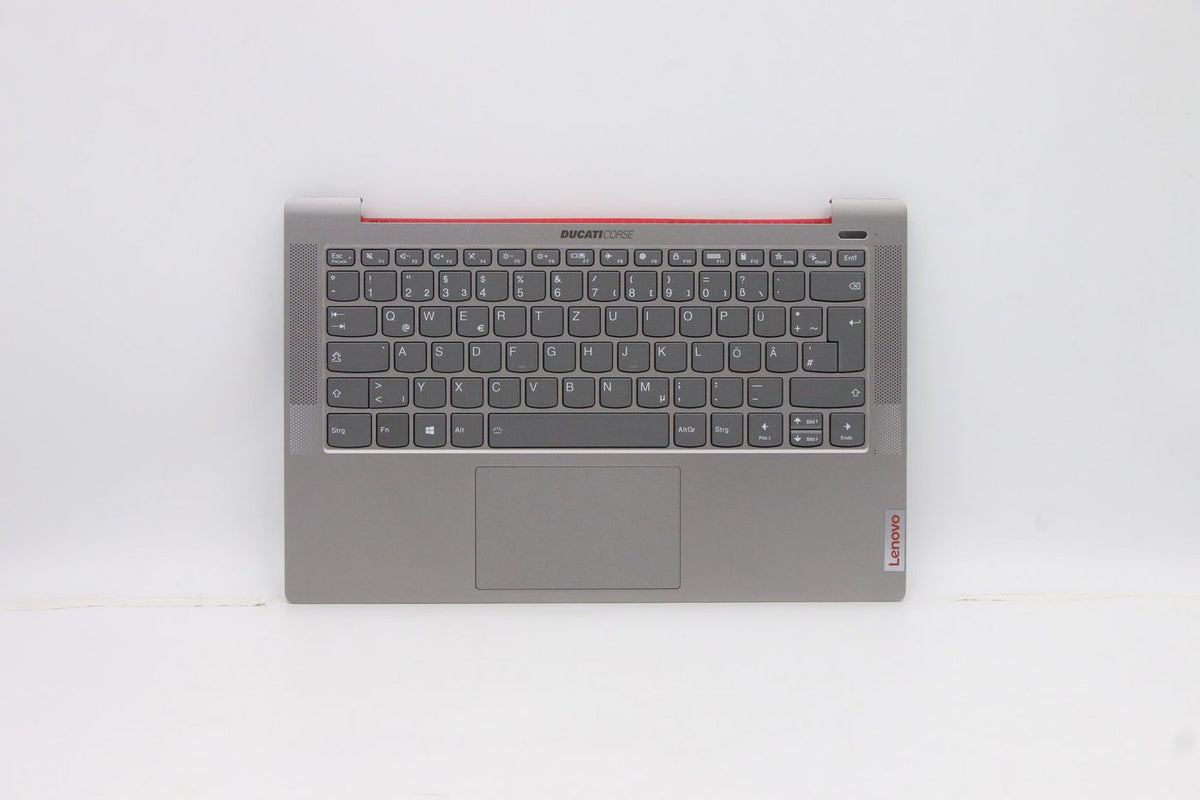 Lenovo Upper C82ES – Notebook-Ersatztastatur – QWERTZ (DE) – Schwarz – mit Fingerprint