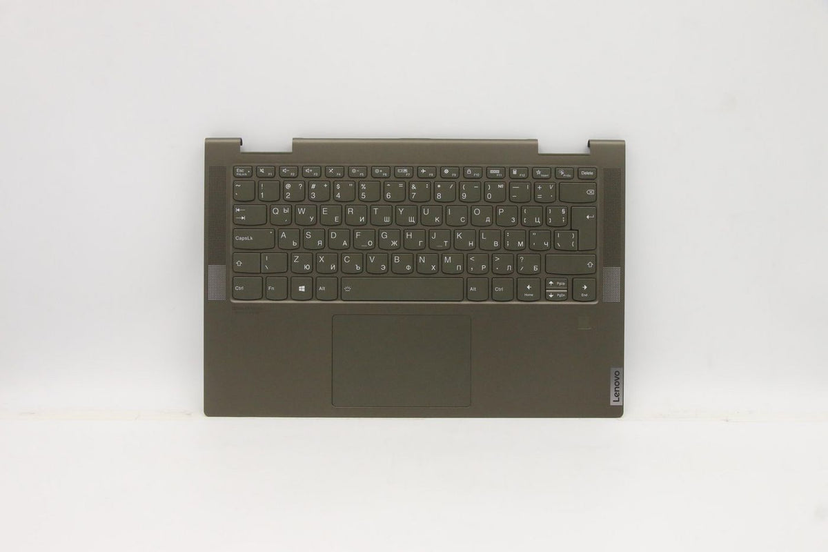 Lenovo Tastatur-Case für Lenovo Yoga 7 14ITL5 – mit Hintergrundbeleuchtung – Grün