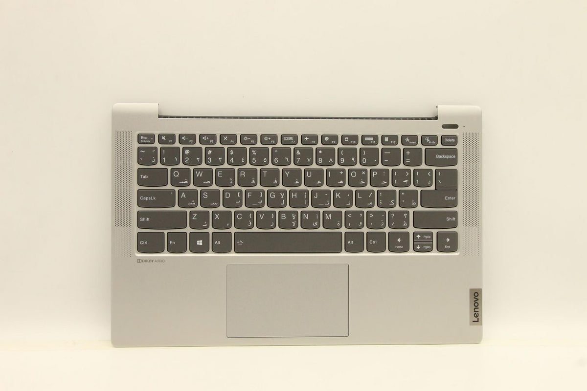 Lenovo Tastatur-Case für IdeaPad 5 14" (ALC05) – mit Hintergrundbeleuchtung – Silber