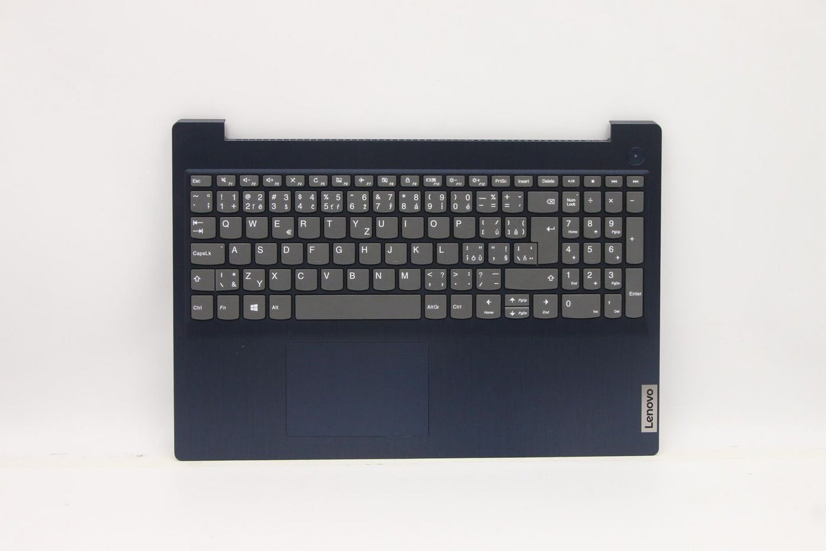 Lenovo Tastatur-Case für IdeaPad 3 15ADA05 – mit Ziffernblock, Blau
