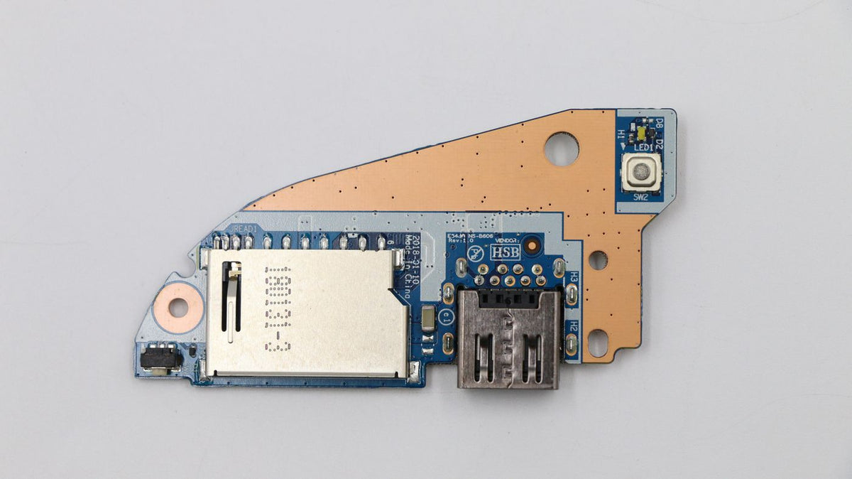 Lenovo I/O-Board L81EU (FRU 5C50R11880) – mit Kabel, 4,0×7,0×0,7 cm, 10 g