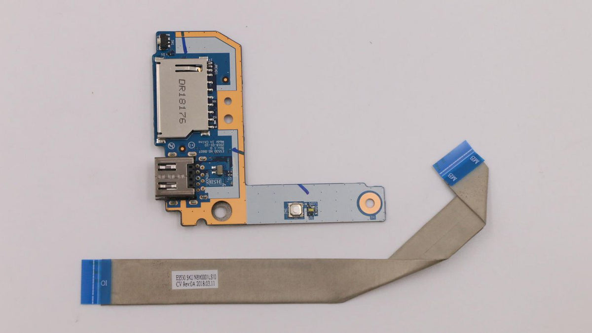 Lenovo I/O Board FRU5C50R12213 – 6.5×7.5×0.7 cm, 0.01 kg – Japan