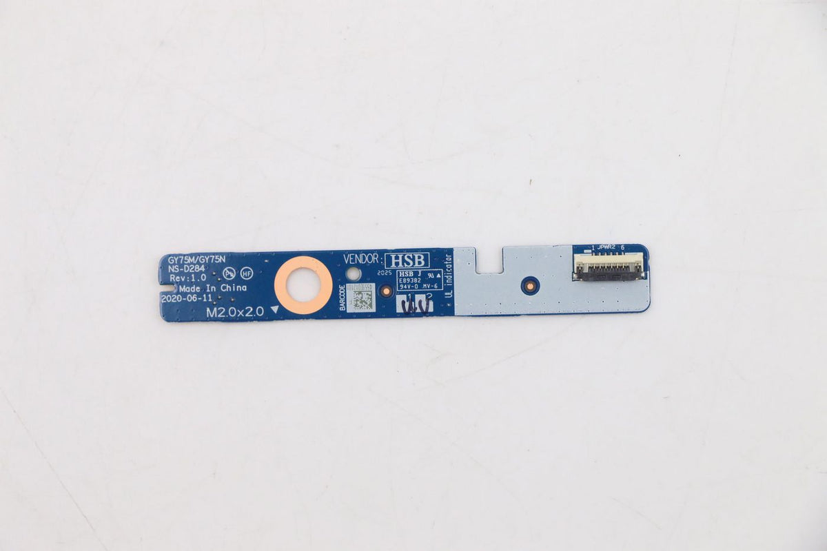 Lenovo Power Board L 82GN – Ersatzteil für Lenovo (FRU 5C50S25104) – 8,5×1,3×0,2 cm