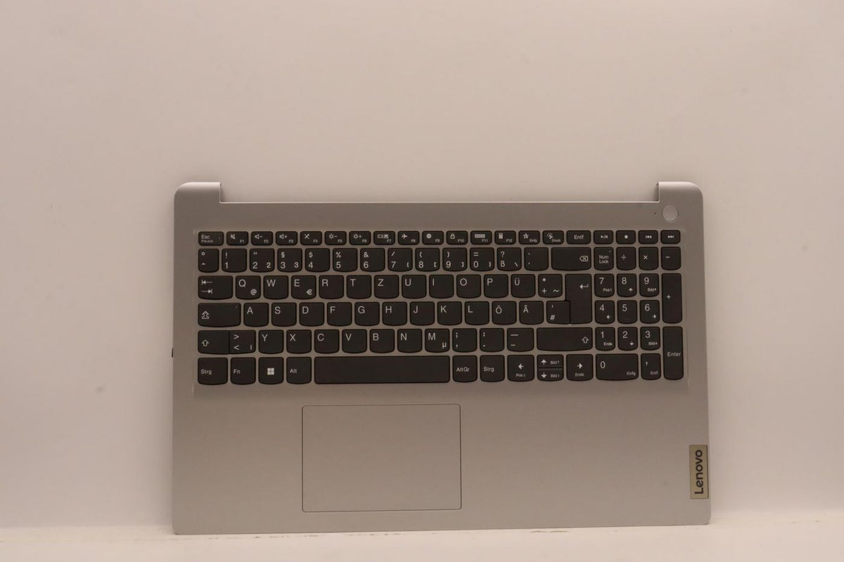 Lenovo Tastatur-Case für IdeaPad 1-15IJL7 – mit Ziffernblock – Grau