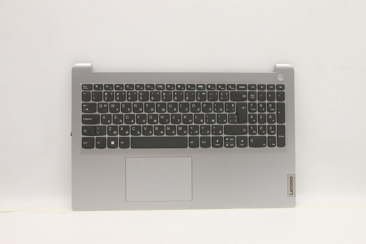 Lenovo Tastatur-Case für IdeaPad 1-15IJL7 – mit Ziffernblock, Grau
