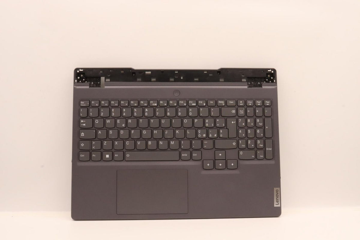 Lenovo L82RC Obergehäuse – ASM_ITA, Italienisches Tastaturlayout (IT), RGB-Hintergrundbeleuchtung – STGY