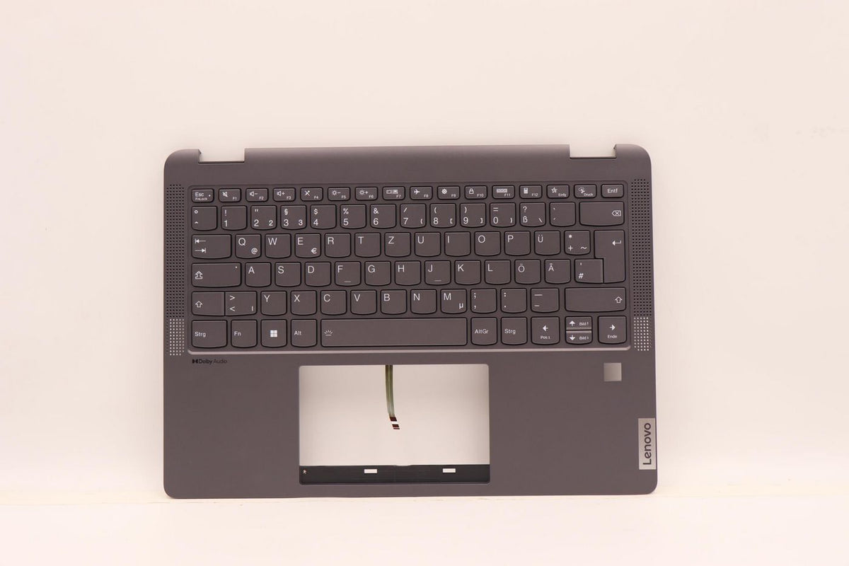 Lenovo Tastatur-Case für IdeaPad Flex 5 14ALC7 14" – mit Hintergrundbeleuchtung – Grau