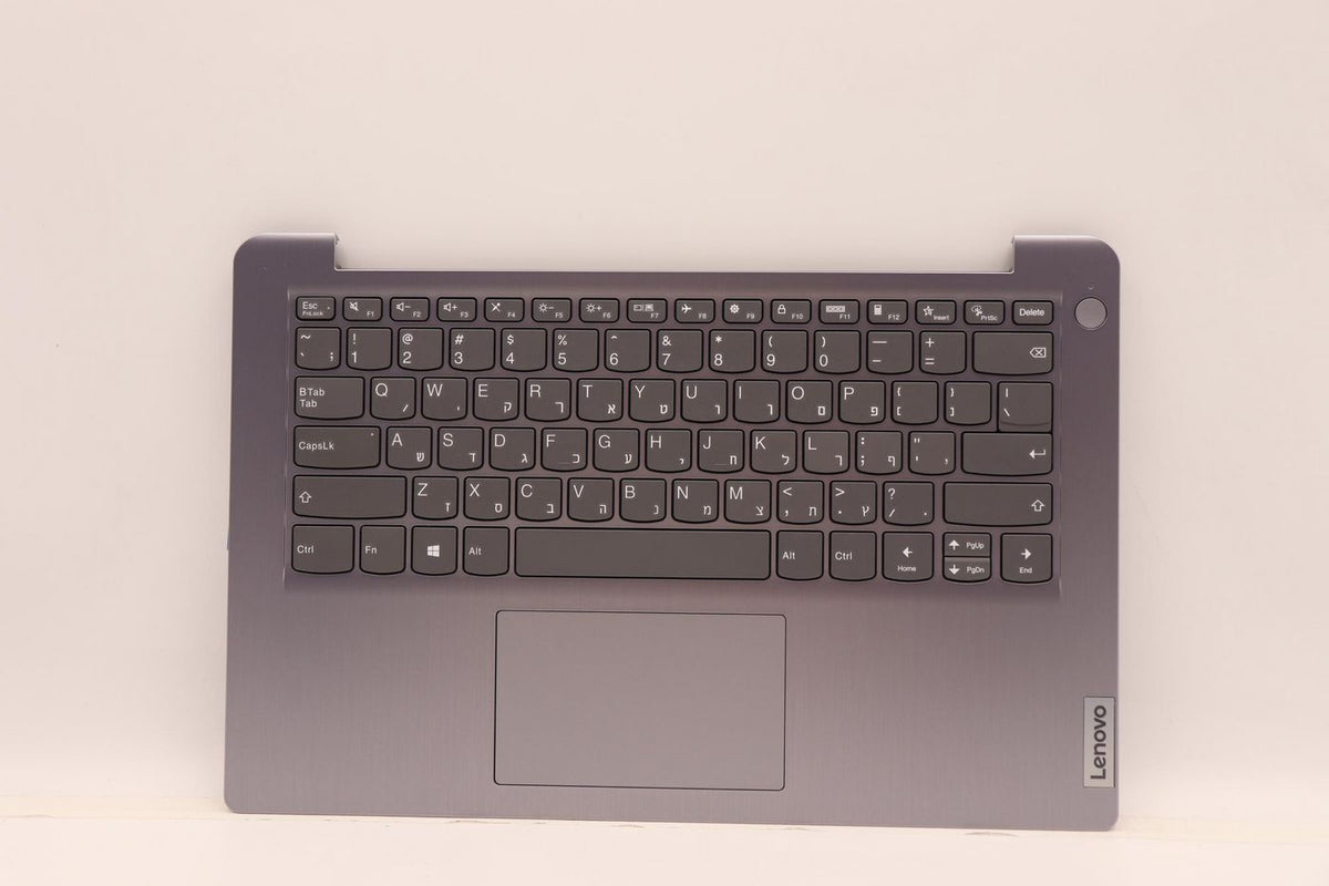Lenovo Notebook-Ersatztastatur (Cover) – grau – ohne Ziffernblock – für IdeaPad 3 14ABA7