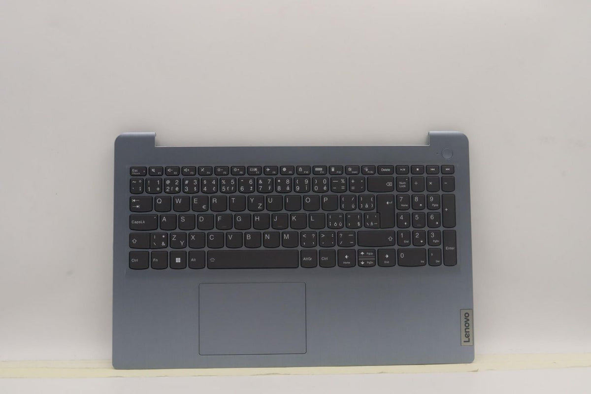 Lenovo Tastatur-Case für IdeaPad 3 15ABA7 – mit Hintergrundbeleuchtung, Nummernblock – Blau
