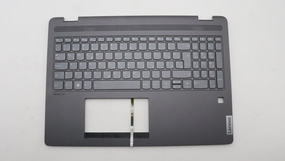 Lenovo Tastatur-Case für IdeaPad Flex 5 16IAU7 – mit Ziffernblock – Grau