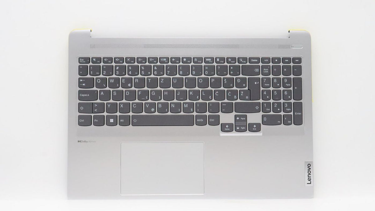 Lenovo Tastatur-Case für IdeaPad 5 Pro 16IAH7 16" – mit Beleuchtung, mit Ziffernblock – Grau
