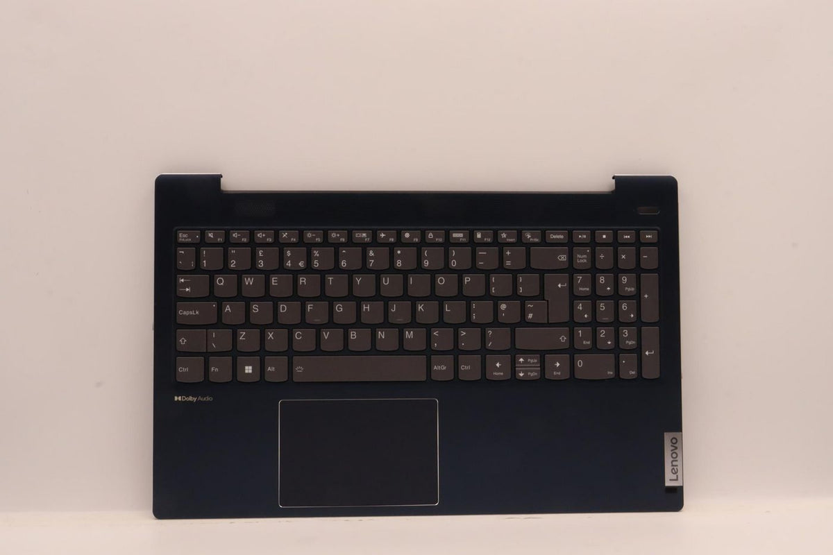 Lenovo Tastatur-Case für IdeaPad 5 15ABA7 – mit Hintergrundbeleuchtung, Nummernblock – Blau