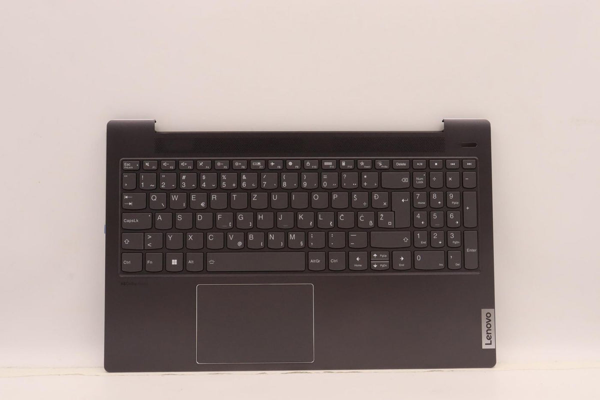 Lenovo Cover + Tastatur für IdeaPad 5 15ABA7 – mit Ziffernblock – Grau