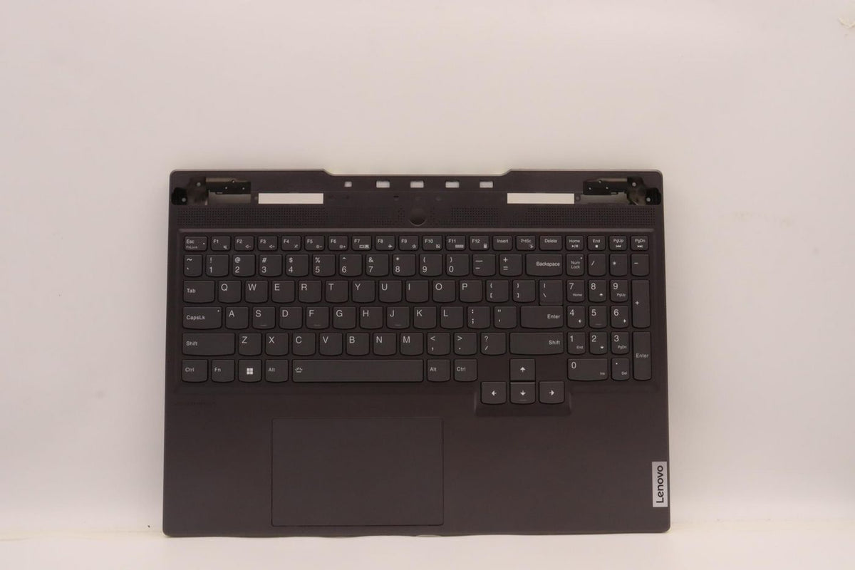 Lenovo Obergehäuse mit Tastatur für Legion S7 16IAH7 – mit Hintergrundbeleuchtung, Nummernblock – Grau