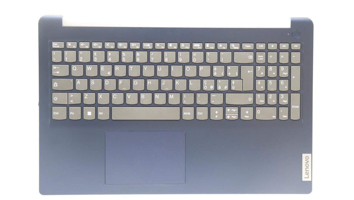 Lenovo Notebook-Ersatztastatur, Cover mit Tastatur, Blau – für IdeaPad 1 15IGL7