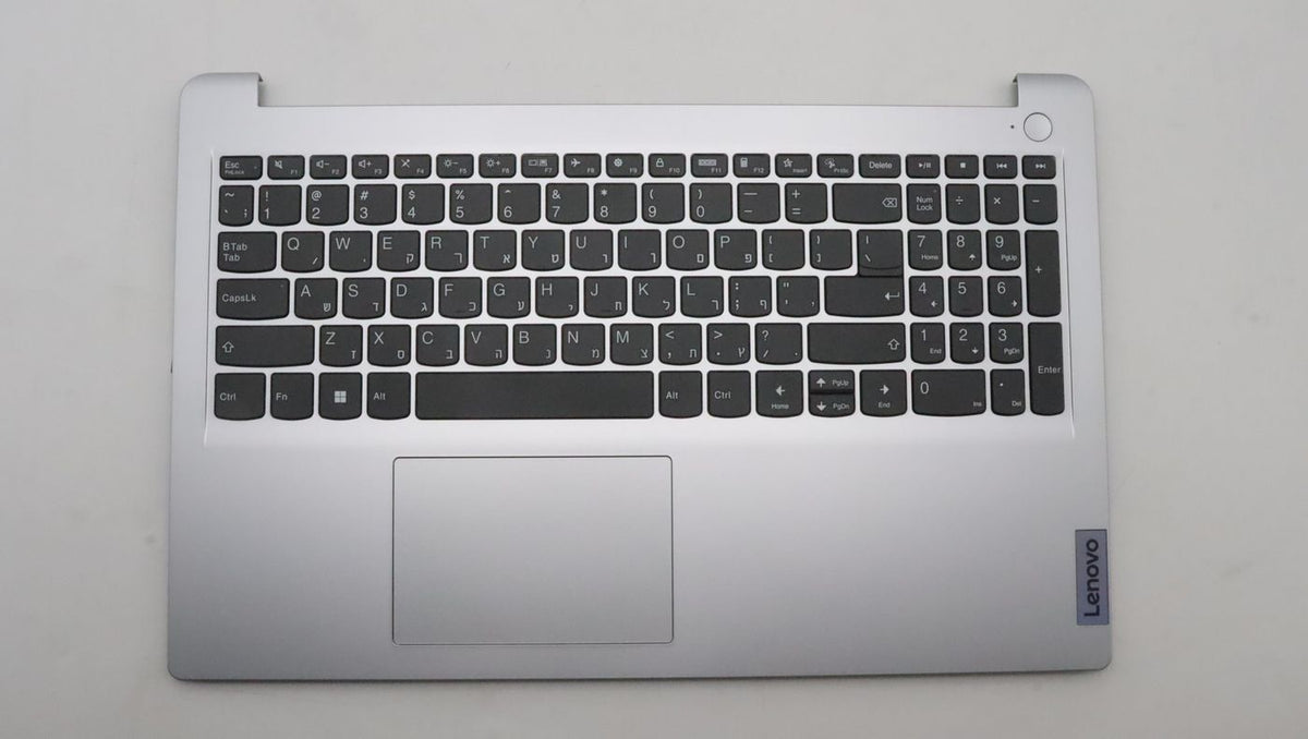 Lenovo Tastatur-Case für IdeaPad 1 15IGL7 – mit numerischem Keypad – Grau