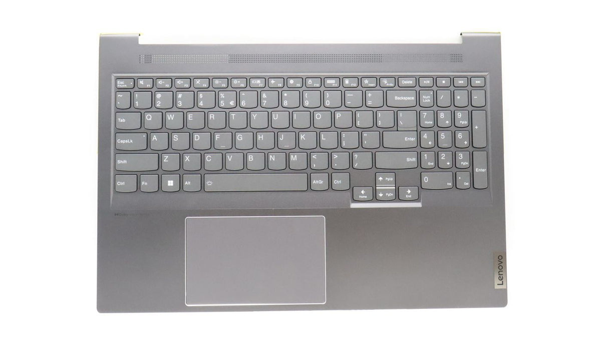 Lenovo Upper Case (FRU5CB1J37698) – QWERTY (EN) – Grau