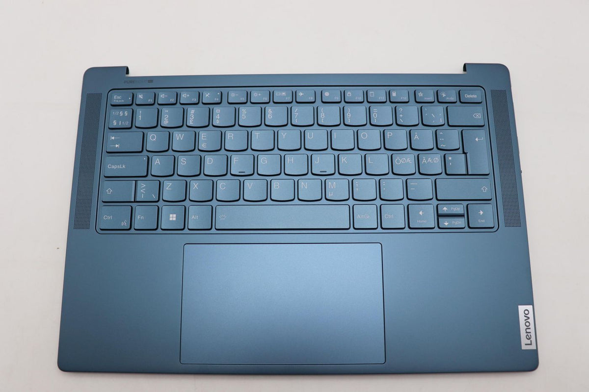 Lenovo Cover-Tastatur – beleuchtet – ohne Ziffernblock – türkis, mehrfarbig – für Yoga Pro 7 14IRH8