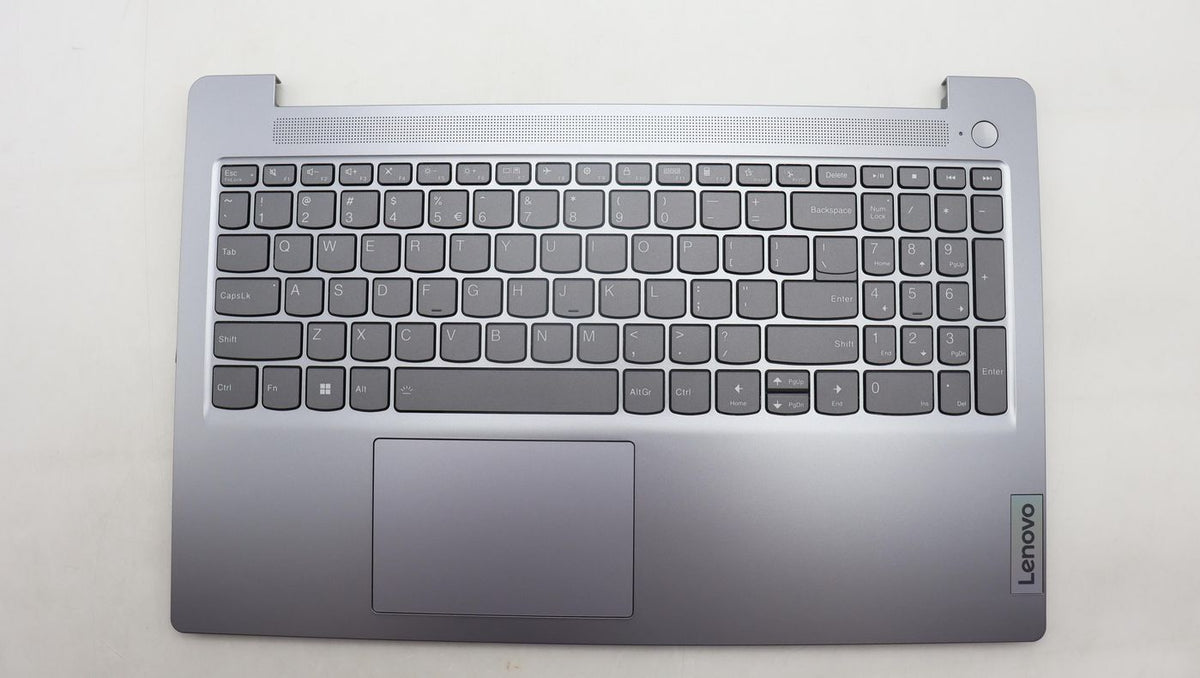 Lenovo Tastatur-Case für IdeaPad Slim 3 15IAH8 – mit Hintergrundbeleuchtung, numerisches Keypad – Grau