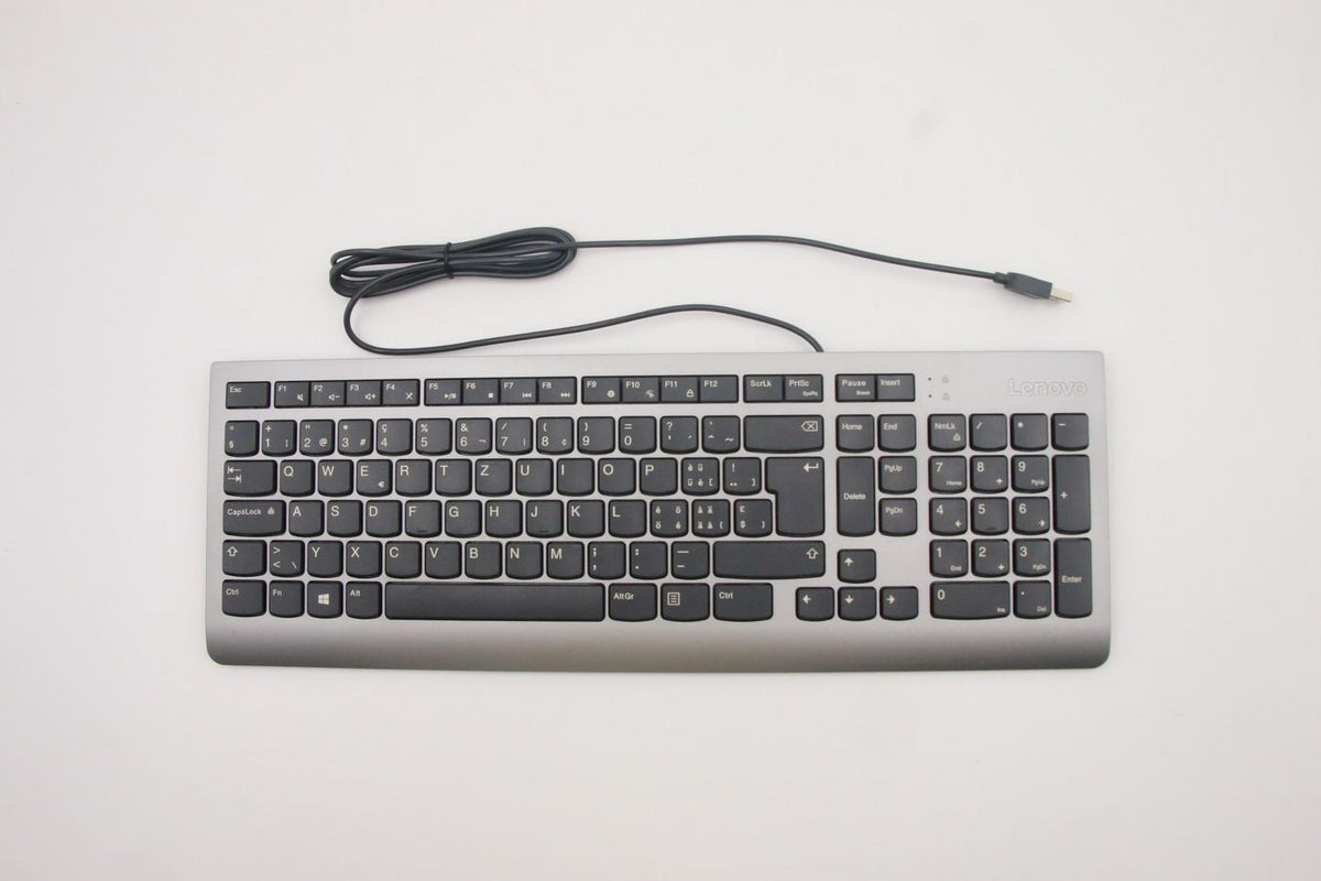 Lenovo Sunrex EKB-536A – Tastatur – kabelgebunden (USB) – QWERTZ (CH) – Grau