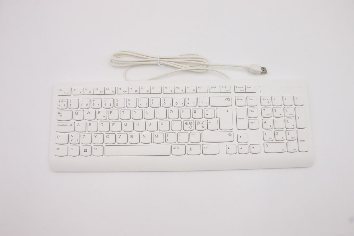 Lenovo Gen2 – Tastatur – kabelgebunden (USB) – Weiss