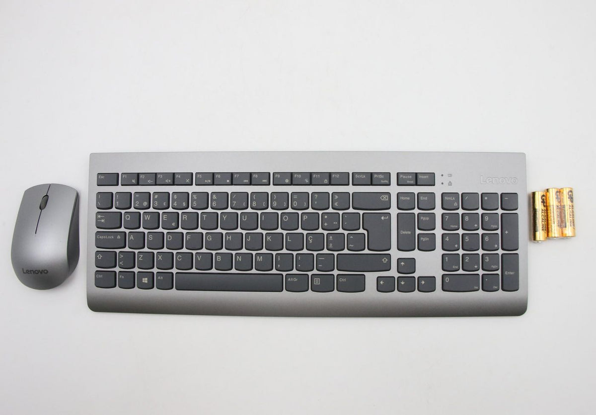 Lenovo RFBU71 Kit – Tastatur- und Maus-Set – 2,4 GHz – Grau