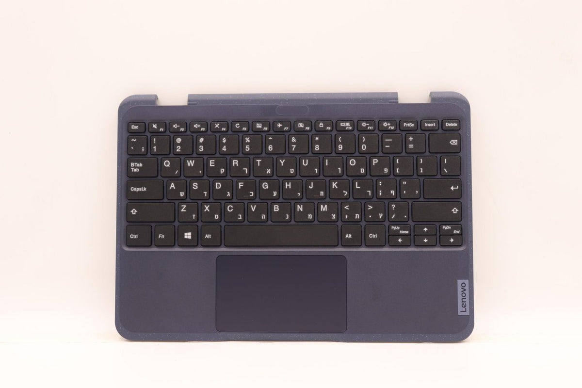 Lenovo Tissot AMD 1.0 – Notebook-Ersatztastatur – Hebräisch – mit Clickpad – Schwarz