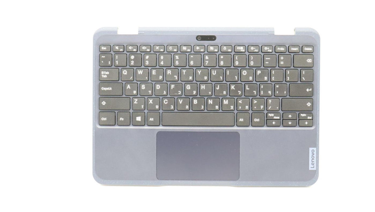 Lenovo Tissot AMD 1.0 – Notebook-Ersatztastatur – Hebräisch – mit ClickPad – Schwarz